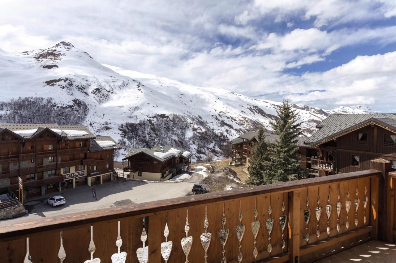 Belambra Clubs Residence Les Menuires - Le Hameau Des Airelles 圣马丁德贝尔维尔 外观 照片