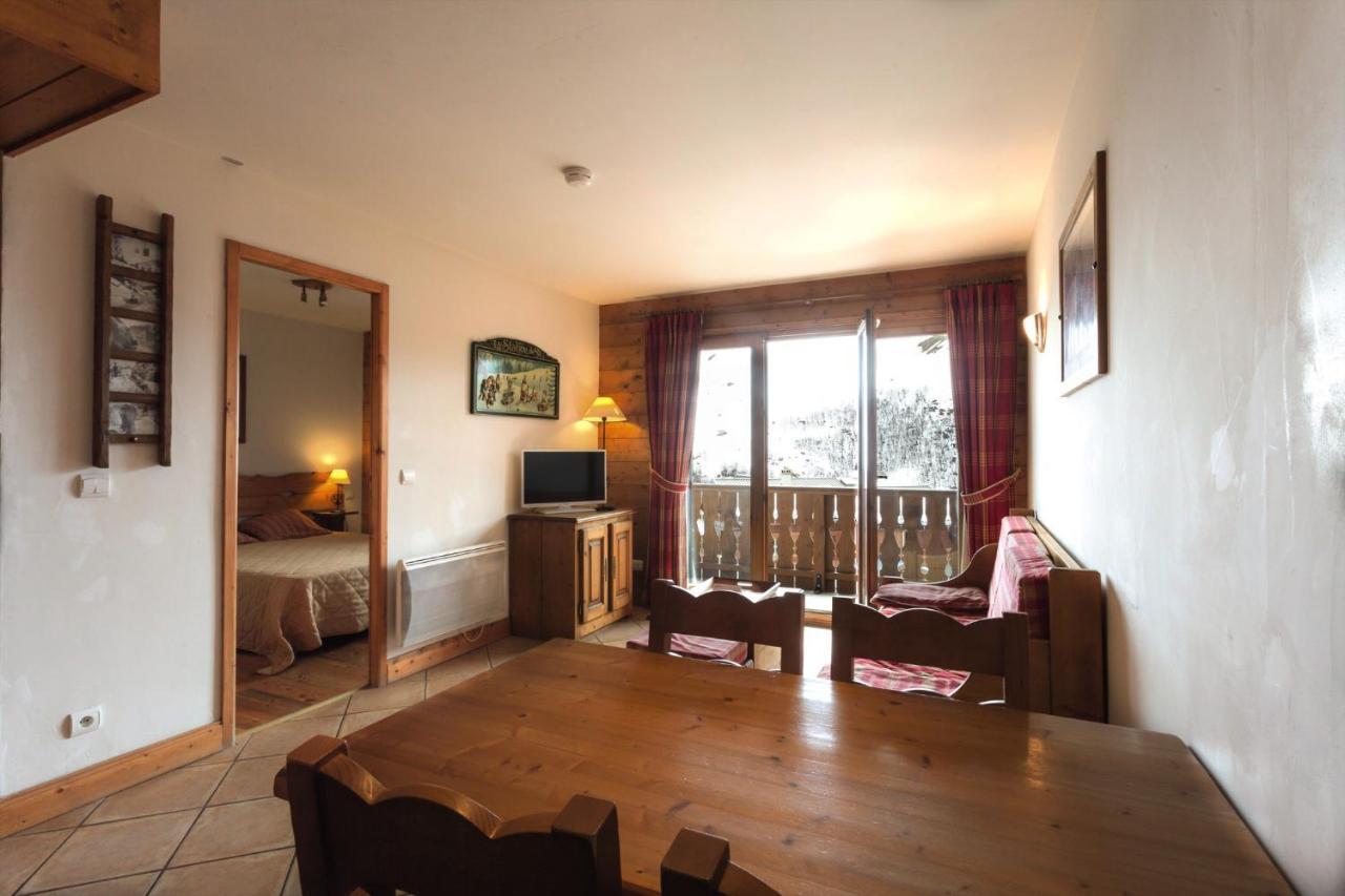 Belambra Clubs Residence Les Menuires - Le Hameau Des Airelles 圣马丁德贝尔维尔 外观 照片