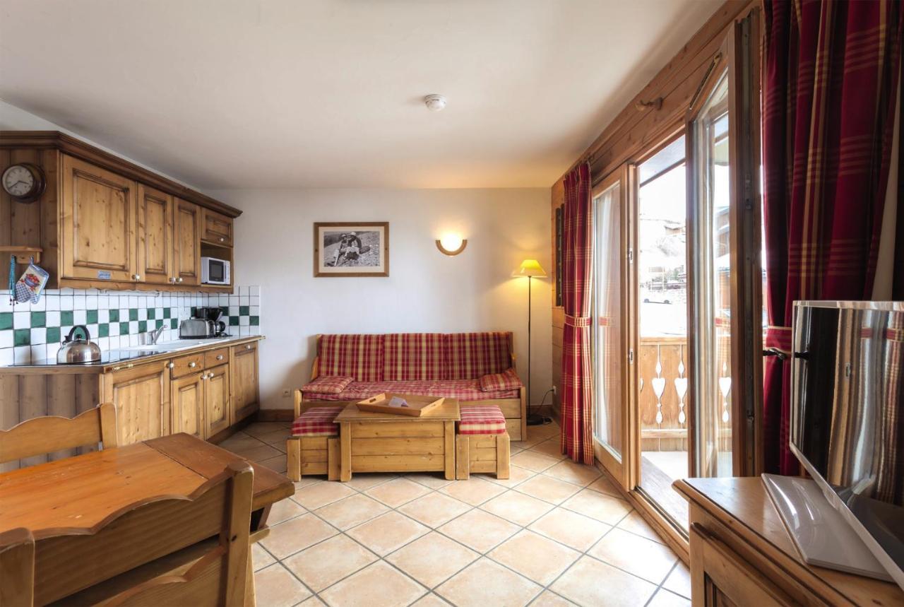 Belambra Clubs Residence Les Menuires - Le Hameau Des Airelles 圣马丁德贝尔维尔 外观 照片