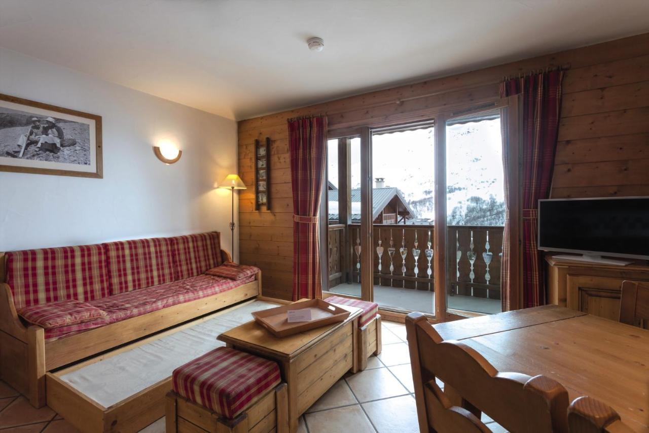 Belambra Clubs Residence Les Menuires - Le Hameau Des Airelles 圣马丁德贝尔维尔 外观 照片