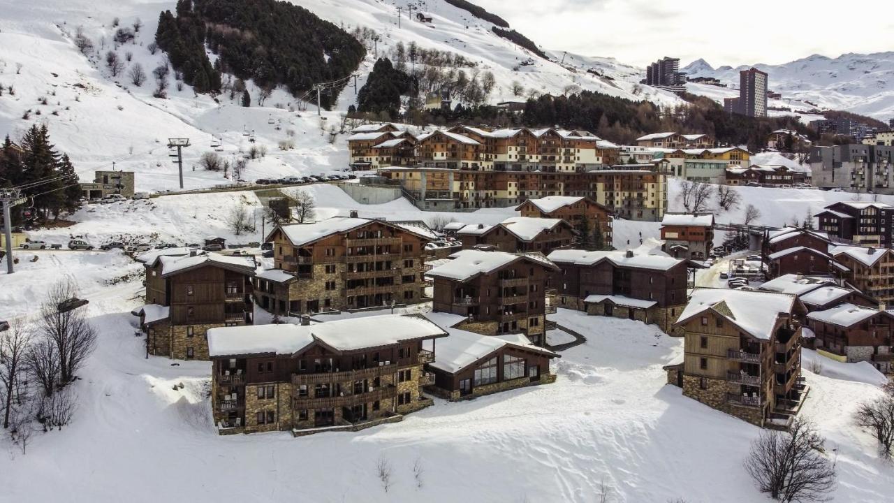 Belambra Clubs Residence Les Menuires - Le Hameau Des Airelles 圣马丁德贝尔维尔 外观 照片