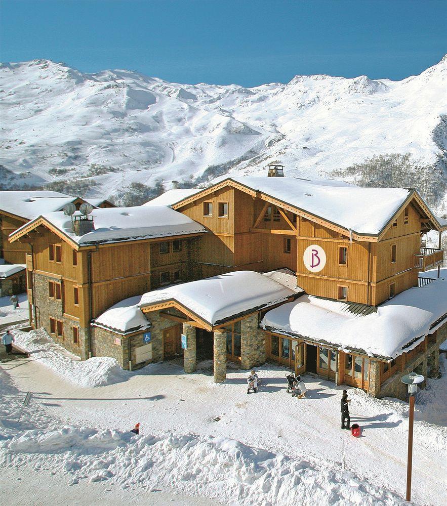 Belambra Clubs Residence Les Menuires - Le Hameau Des Airelles 圣马丁德贝尔维尔 外观 照片