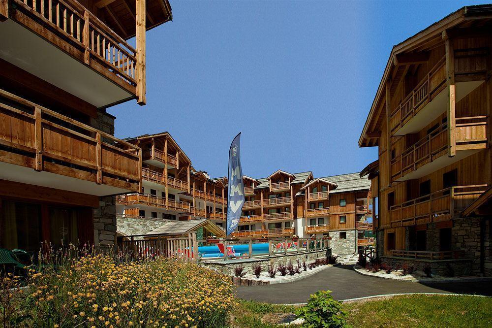 Belambra Clubs Residence Les Menuires - Le Hameau Des Airelles 圣马丁德贝尔维尔 外观 照片