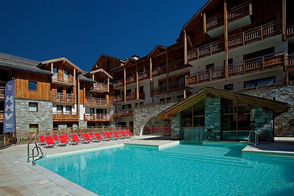 Belambra Clubs Residence Les Menuires - Le Hameau Des Airelles 圣马丁德贝尔维尔 外观 照片